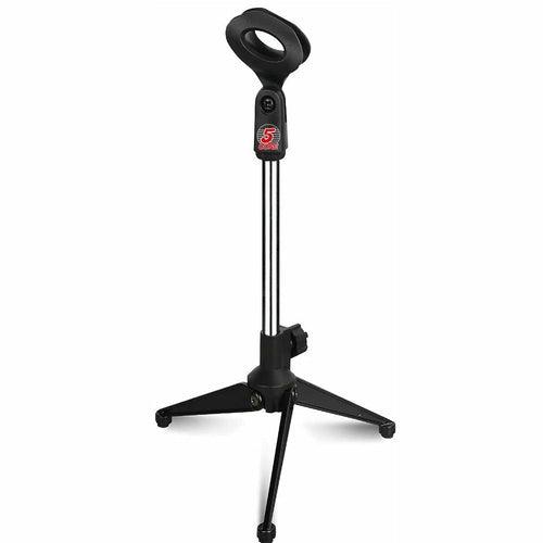 5Core Microphone Stand Tripod Mic Stand Universal Adjustable Desk - VirtuousWares:Global