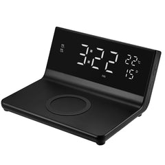 ZTECH Wireless Charging Alarm Clock for All Wireless Charging