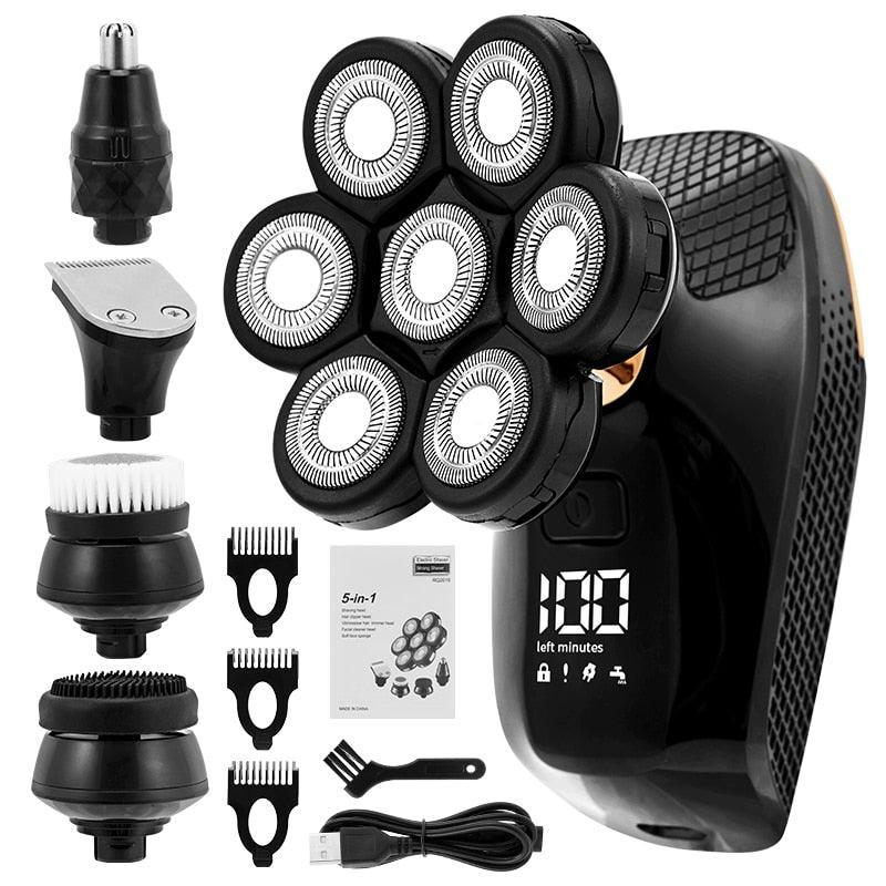 5In1 7D Electric Shaver Razor For Men's Trimmer - VirtuousWares:Global