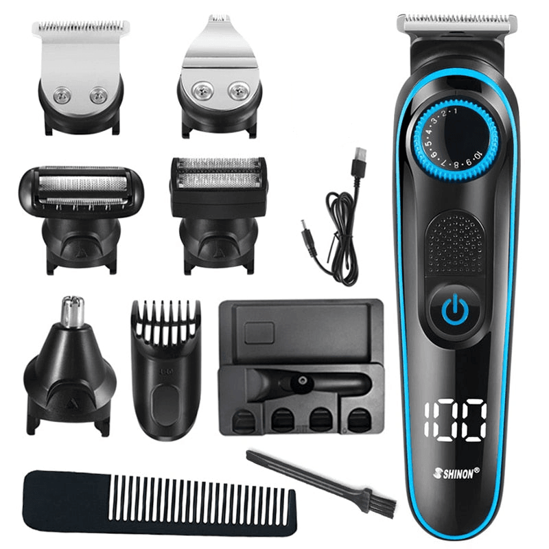 5in1 Facial Grooming Set Hair Clipper Trimmer Electric Shaver - VirtuousWares:Global