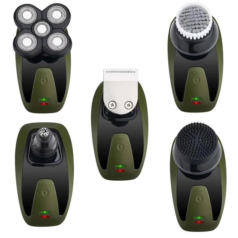 5in1 Grooming Kit Electric Shaver For Men Wet Dry Bald Head Shaving - VirtuousWares:Global