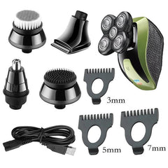 5in1 Grooming Kit Electric Shaver For Men Wet Dry Bald Head Shaving - VirtuousWares:Global