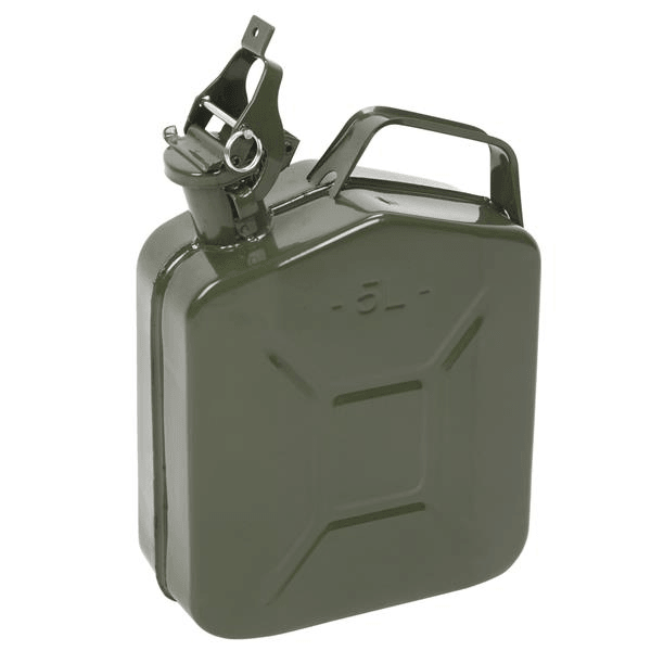 5L 0.6mm American Oil Barrel Army Green With Inverted Oil Pipe - VirtuousWares:Global