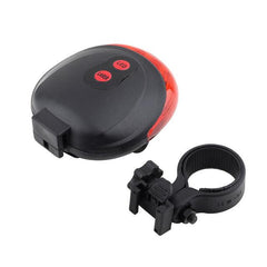 (5LED+2Laser) Bicycle Rear Light Laser Tail Bike - VirtuousWares:Global