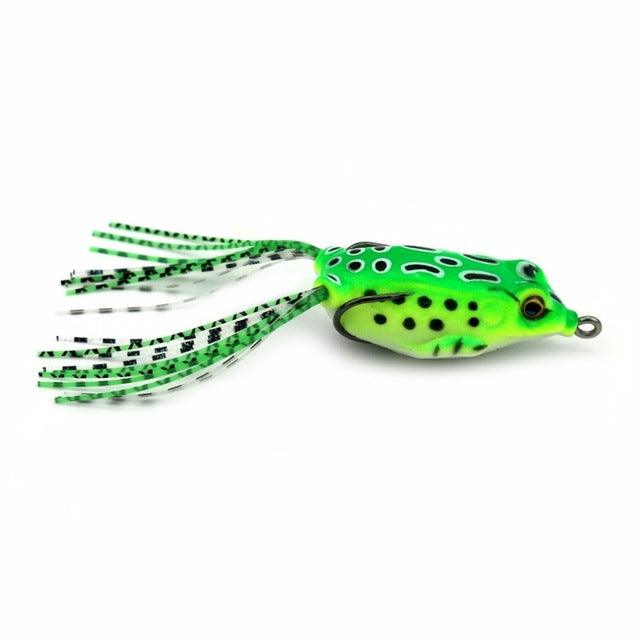 5PCS Dual Hooks Frog Baits 5.5CM Soft Mini Fishing - VirtuousWares:Global