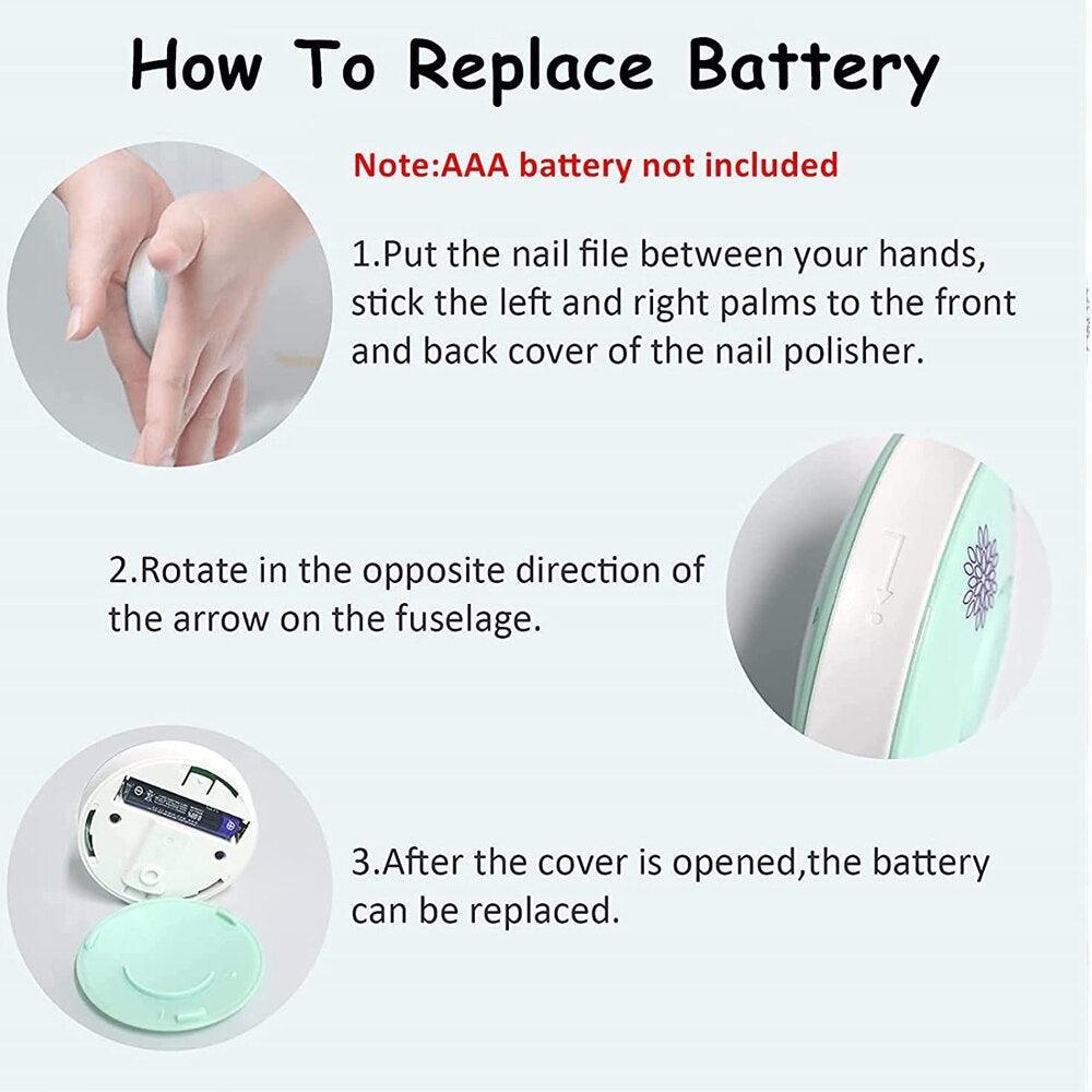 6 in 1 Electric Nail Trimmer Automatic Nail File Cutter Finger Nail - VirtuousWares:Global