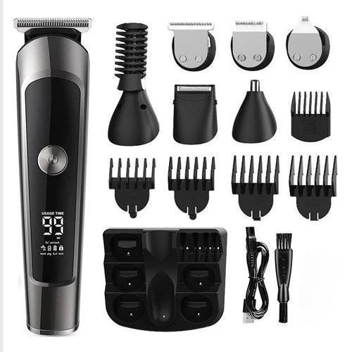 6 in 1 Professional Hair Clipper Facia Body Nose Trimmer Washable - VirtuousWares:Global