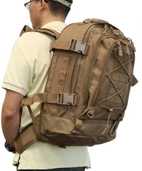 60L Outdoor Military Rucksacks 1000D Nylon Waterproof Tactical - VirtuousWares:Global