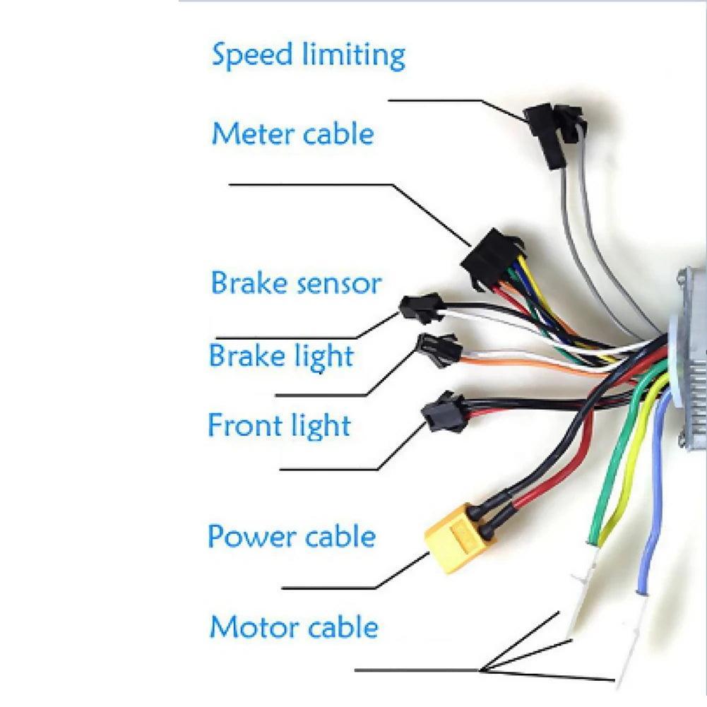 60V 25A Controller DC Brushless Motor Controller Lithium Battery - VirtuousWares:Global