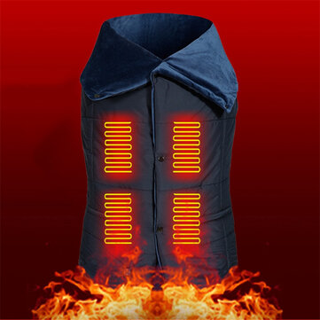 2023 Heated Throw Blanket 7 Heating Zones Trible Gears Temperature Level Control Washable Smart Warm Blanket for Winter Car Camping