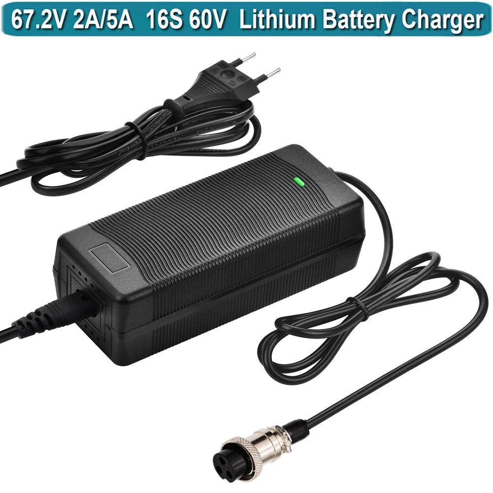 67.2V 2A Charger for Yume X11 Y11 M10, Kaabo Mantis 10, 10 Pro, V2/ - VirtuousWares:Global