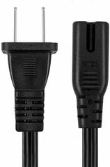 6ft 2 Prong Non-Polarized AC Wall Power Cable 2 Slot Cord PP 1001 - VirtuousWares:Global