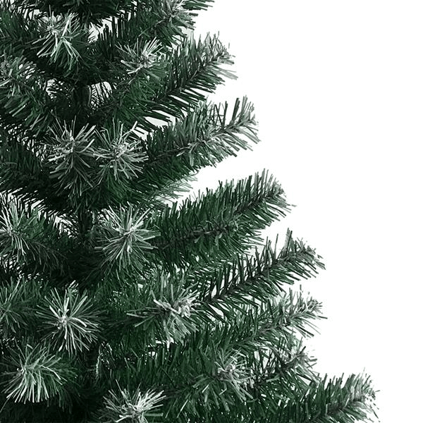 6FT Iron Leg White PVC 650 Branches Christmas Tree - VirtuousWares:Global