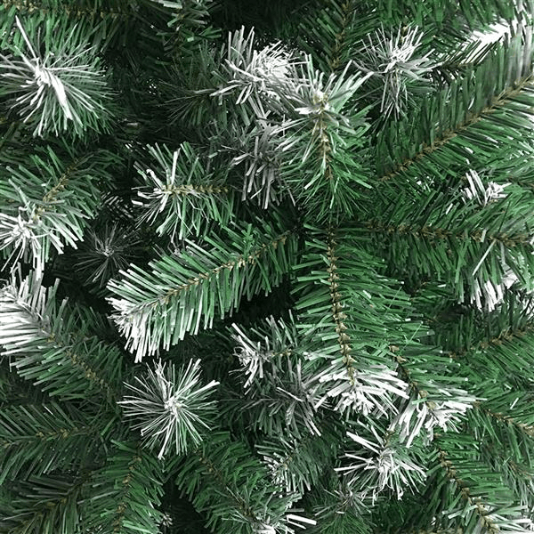 6FT Iron Leg White PVC 650 Branches Christmas Tree - VirtuousWares:Global