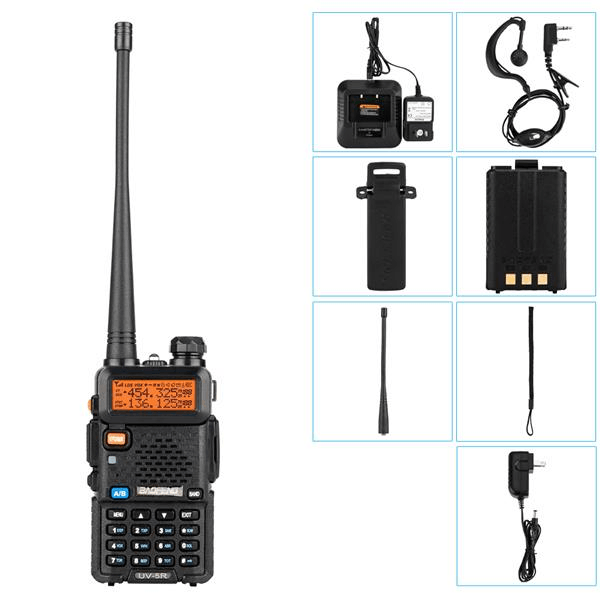 6pcs BAOFENG 136-174MHz / 400~520MHz Dual Band Walkie Talkie - VirtuousWares:Global