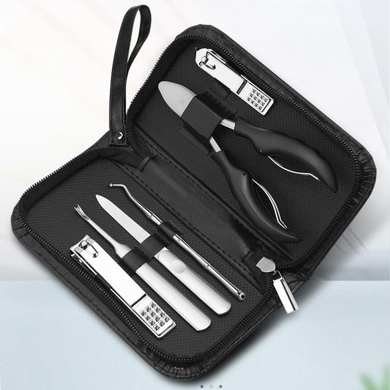 6Pcs/lot Manicure Set Pedicure Sets Nail Clipper Stainless Steel - VirtuousWares:Global