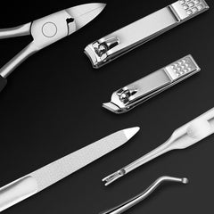 6Pcs/lot Manicure Set Pedicure Sets Nail Clipper Stainless Steel - VirtuousWares:Global