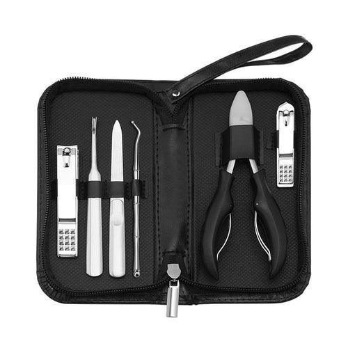 6Pcs/lot Manicure Set Pedicure Sets Nail Clipper Stainless Steel - VirtuousWares:Global