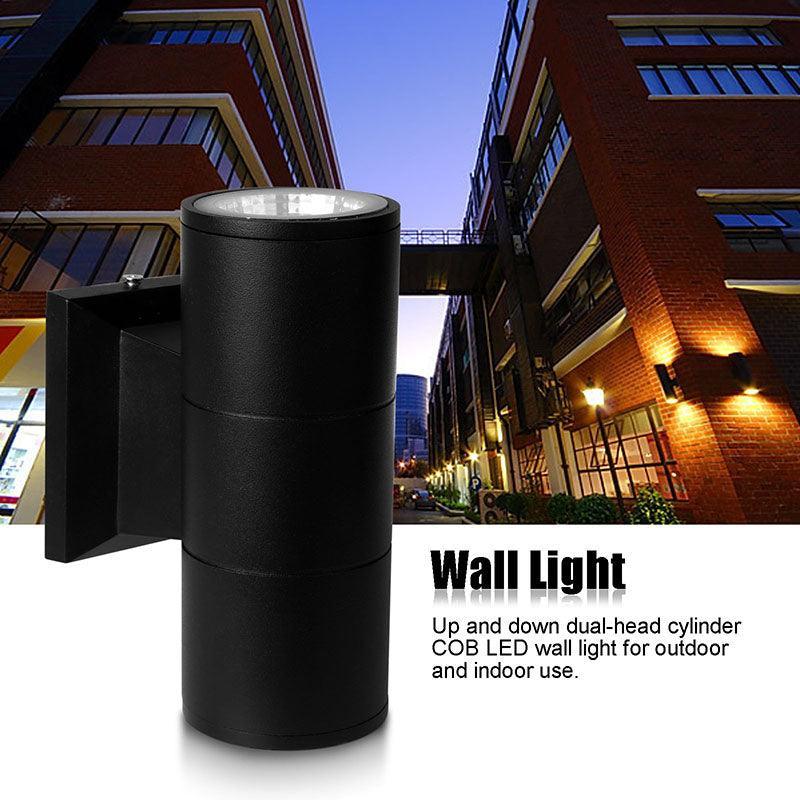 6W COB LED Wall Lamp Warm White Waterproof IP65 - VirtuousWares:Global