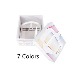 7 Colors LED Light Therapy Facial Mask Photon Anti-Aging Anti Wrinkle - VirtuousWares:Global