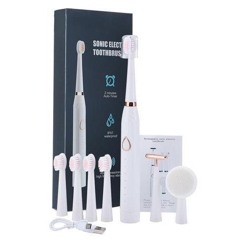 7 in 1 Electric Toothbrush and Accessories Sonic Tooth Brush Dental - VirtuousWares:Global