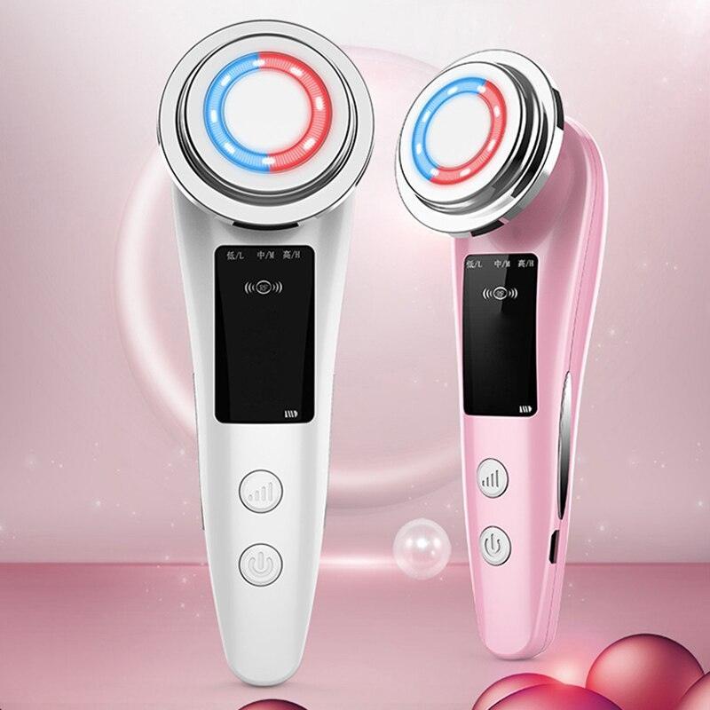 7 In 1 RF Face Massager Skin Rejuvenation Mesotherapy Facial Lifting - VirtuousWares:Global