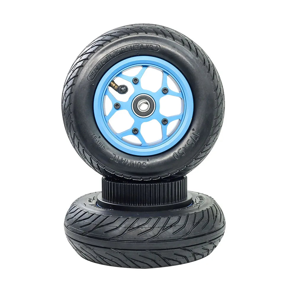 7 Inch ATM Offroad Wheel Pneumatic Rubber All Terrain Mountain Wheels - VirtuousWares:Global