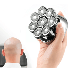 8 Heads Electric Shaver 8d Men Rechargeable Rotary Beard Waterproof - VirtuousWares:Global