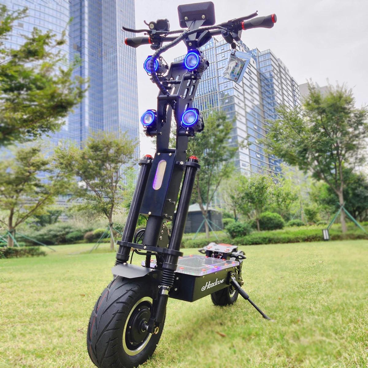 80-100 KM/H Max Speed 8000W Dual Motor 50-150 KM Mileage 70/V60V50Ah Panasonic Battery 13/14 Inch Fat Tire Electric Scooter - VirtuousWares:Global