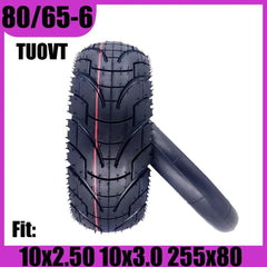 80/65-6 Tire TUOVT Inner Tube Outer Tyre for Dualtron Zero 10X,Kaabo - VirtuousWares:Global
