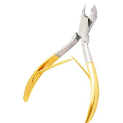 872-SJ Sj Gold Color Cuticle Clipper- 4 in. - VirtuousWares:Global