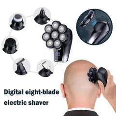 8D Face Head Electric Shavers For Bald Men Electric Bald Head Shaver - VirtuousWares:Global