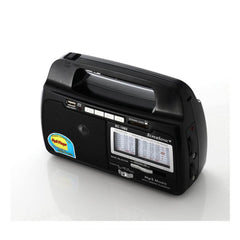 9 Band AM/FM/SW1-7 Portable Radio with Built-In Torch Light - VirtuousWares:Global