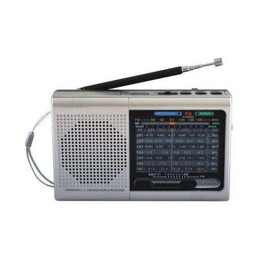 9 Band Radio With Bluetooth - VirtuousWares:Global