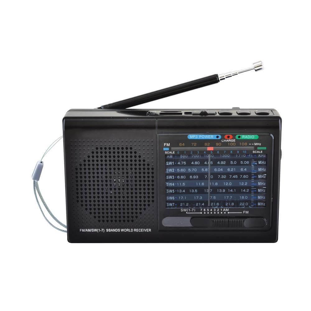 9 Band Radio With Bluetooth - VirtuousWares:Global