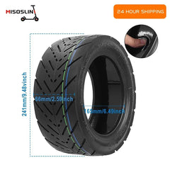 90/65-6.5 Self-healing Vacuum Tire with Glue For Kaabo Wolf Warrior 11 - VirtuousWares:Global