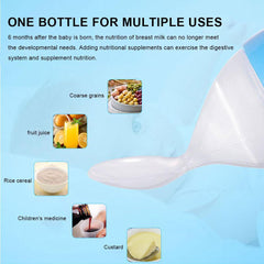 90ML Safe Newborn Baby Feeding Bottle Silicone Feeding Spoon Bottle - VirtuousWares:Global