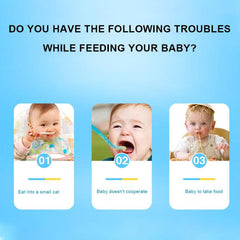 90ML Safe Newborn Baby Feeding Bottle Silicone Feeding Spoon Bottle - VirtuousWares:Global
