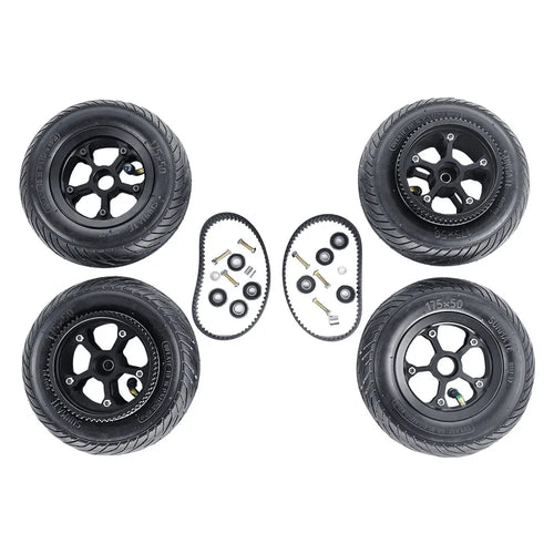 6" 7'' ATM Offroad Wheel Pneumatic Rubber All Terrain Mountain Wheels