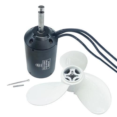 Flipsky Inrunner Brushless DC 65111 Motor 160KV 3000W for Surfing Boat