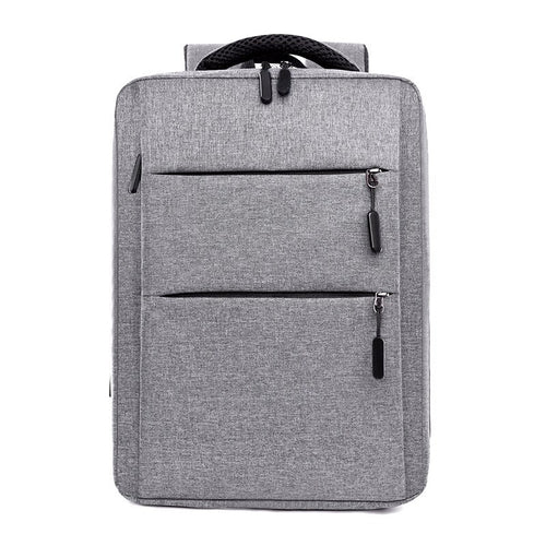 Business Man Backpack Waterproof Oxford Cloth Bag Multifunctional USB