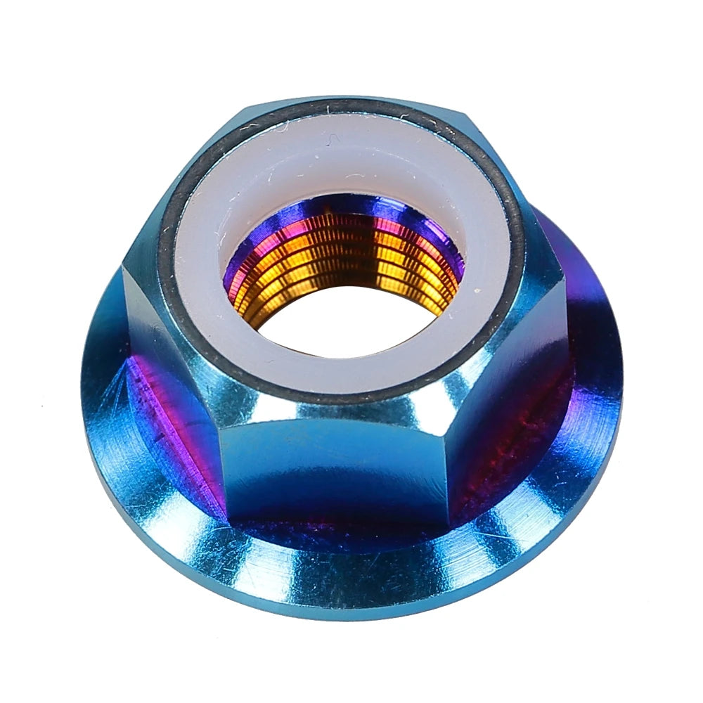 High-End M14 Titanium Alloy Flange Nut for ZERO 10X 11X VSETT 10+ 11+