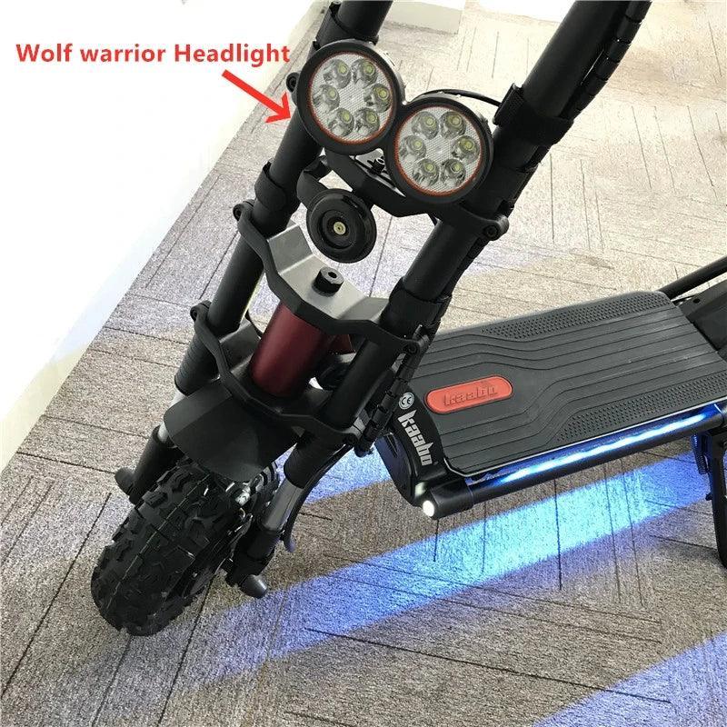 Original Kaabo Wolf Warrior Head Light Assembly Wolf King Wolf X Smart