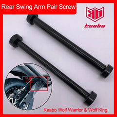 Wolf Pair Screw M15x164 M12x158 Rear Swing Arm Butt Screw for Kaabo