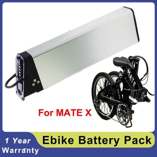 Mate X Icon City ebike Replacement Battery Pack 48V 52V 17.5Ah 500W