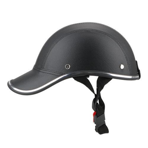 LEEPEE For Cafe Racer Chopper Scooter Safety Hard Hat Half Face