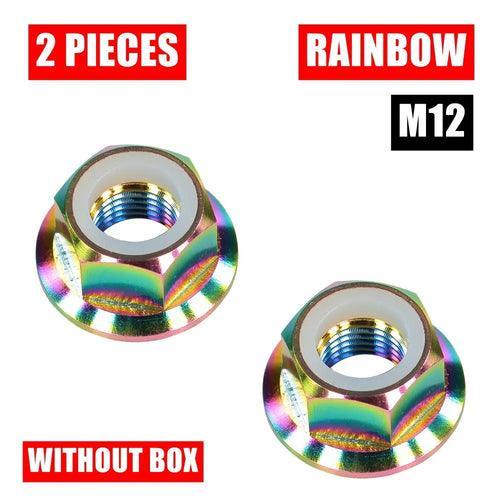 High-End M12 Titanium Alloy Flange Nut for ZERO 8 9 8X VSETT 8+ 9+ VDM
