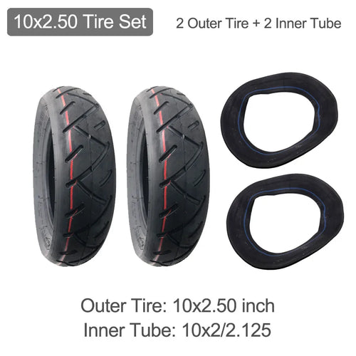 10x2.5 Inch CST Tire 2.50 Pneumatic Tyre Inner Tube Camera for Kaabo