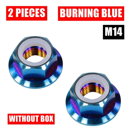 High-End M14 Titanium Alloy Flange Nut for ZERO 10X 11X VSETT 10+ 11+