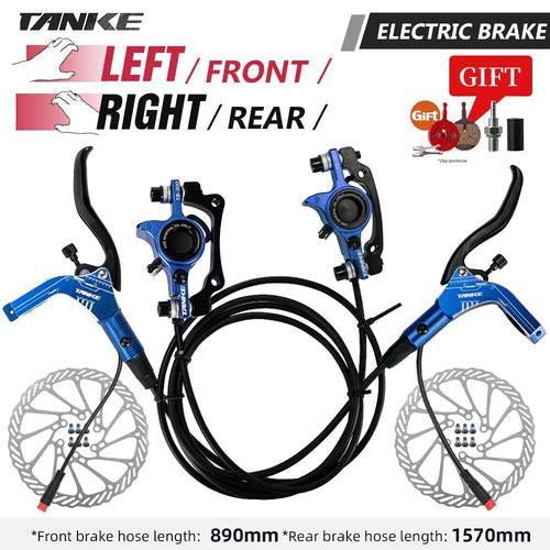 TANKE E-Bike MTB Hydraulic Disc Brake Set Electric E Scooter Power